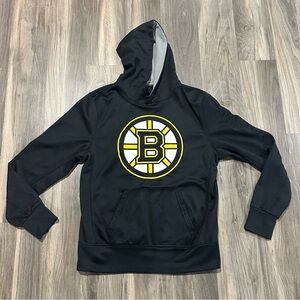Black and yellow boston bruins athletic hoodie
